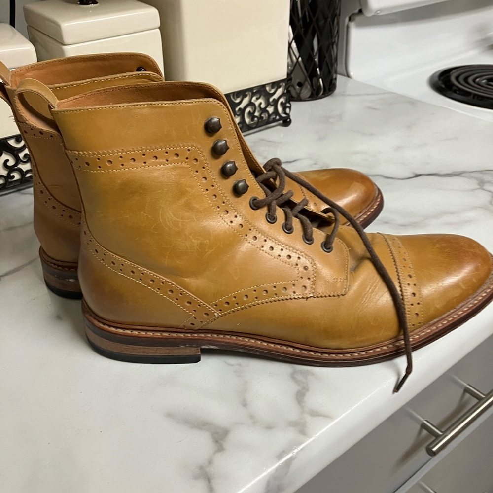 Mens stacy adams boots sz 13